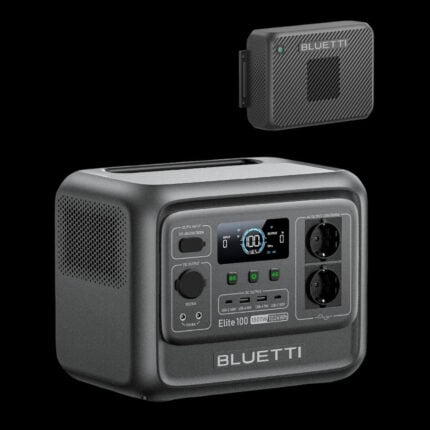 Power station 1024Wh със зарядно Charger 2 Bluetti Elite 100 V2 - 1800W преносима електроцентрала за къмпинг и каравана цена цени соларен генератор BLUETTI преносима електроцентрала за къмпинг power station за каравана аварийно захранване за дома LiFePO4 батерия 1800W power station за кемпер зарядна станция за токови аварии off-grid захранване