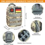 WayinTop survival kit 170 части - Комплект за оцеляване с първа помощ и outdoor инструменти цена цени survival kit с първа помощ outdoor комплект за оцеляване тактически survival kit emergency kit за къмпинг комплект за туризъм и приключения survival gear за планина къмпинг оборудване survival инструменти тактическа екипировка подарък за къмпинг и туризъм