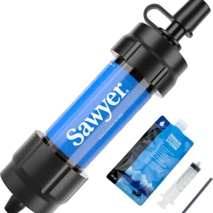 Воден филтър Sawyer PointONE MINI - Ултра лек outdoor филтър за вода за къмпинг, туризъм и оцеляване воден филтър за оцеляване Sawyer Mini PointONE outdoor воден филтър филтър за вода за къмпинг преносим филтър за вода survival water filter филтър за вода за туризъм филтър за вода за планина филтър за вода за emergency kit филтър за пречистване на вода компактен филтър за вода за оцеляване outdoor филтър за вода за къмпинг и туризъм ултра лек воден филтър за планина филтър за вода против бактерии и микропластмаси portable water filter for hiking and camping цена цени