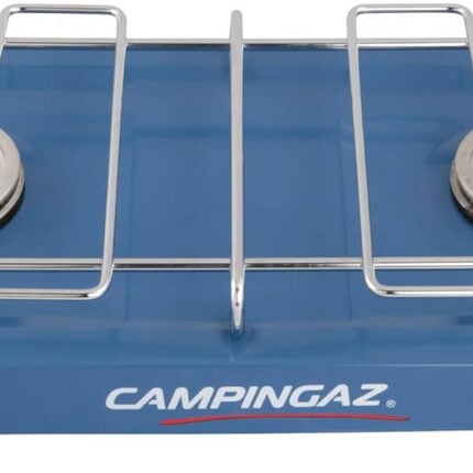 Газов котлон за къмпинг Campingaz Base Camp R - двоен преносим котлон 3200w за готвене на открито газов котлон за къмпинг двоен къмпинг котлон Campingaz преносим газов котлон за палатка котлон за готвене на открито camping stove gas portable цена цени