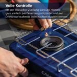 Газов котлон за къмпинг Campingaz Base Camp R - двоен преносим котлон 3200w за готвене на открито газов котлон за къмпинг двоен къмпинг котлон Campingaz преносим газов котлон за палатка котлон за готвене на открито camping stove gas portable цена цени