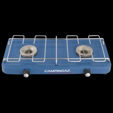 Газов котлон за къмпинг Campingaz Base Camp R - двоен преносим котлон 3200w за готвене на открито газов котлон за къмпинг двоен къмпинг котлон Campingaz преносим газов котлон за палатка котлон за готвене на открито camping stove gas portable цена цени