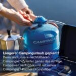 Газов котлон за къмпинг с капак Campingaz Base Camp R - двоен преносим котлон 3200w за готвене на открито газов котлон за къмпинг двоен къмпинг котлон Campingaz преносим газов котлон за палатка котлон за готвене на открито camping stove gas portable цена цени