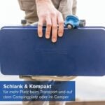 Газов котлон за къмпинг с капак Campingaz Base Camp R - двоен преносим котлон 3200w за готвене на открито газов котлон за къмпинг двоен къмпинг котлон Campingaz преносим газов котлон за палатка котлон за готвене на открито camping stove gas portable цена цени