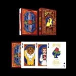 Карти за игра - Beauty and the Beast - Bicycle playing cards карти за покер белот магия трикове cardistry красавицата и звяра дисни disney цена цени