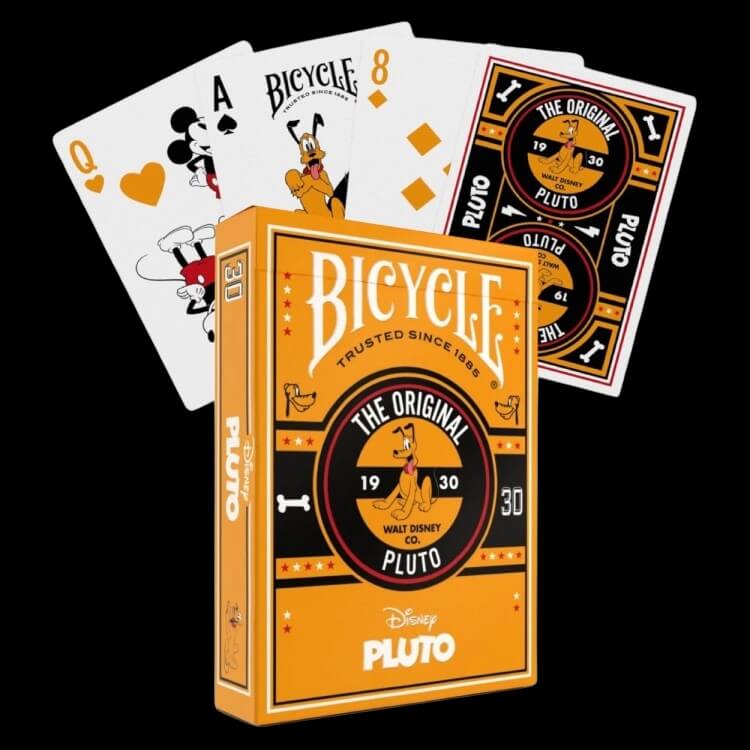 Карти за игра - Classic Pluto - Bicycle playing cards плуто мики маус дисни disney карти за покер белот магия cardistry цена цени Карти за игра - Classic Pluto - Bicycle playing cards плуто мики маус дисни disney карти за покер белот магия cardistry цена цени