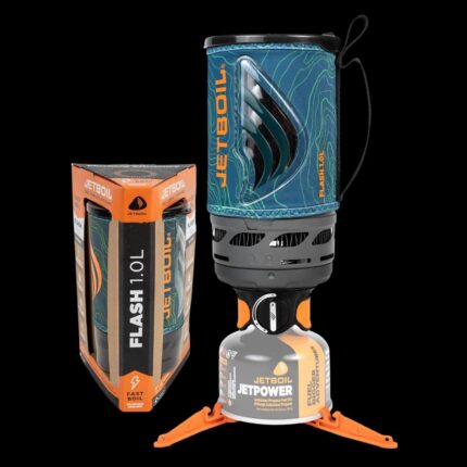 Компактен газов котлон JetBoil Flash 1L - Бърза система за готвене за къмпинг и планина Ocean Topo Компактен газов котлон JetBoil Flash 1L - Бърза система за готвене за къмпинг и планина Ocean Topo цена цени
