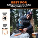 Компактен газов котлон JetBoil Flash 1L - Бърза система за готвене за къмпинг и планина Ocean Topo Компактен газов котлон JetBoil Flash 1L - Бърза система за готвене за къмпинг и планина Ocean Topo цена цени