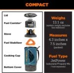 Компактен газов котлон JetBoil Flash 1L - Бърза система за готвене за къмпинг и планина Ocean Topo Компактен газов котлон JetBoil Flash 1L - Бърза система за готвене за къмпинг и планина Ocean Topo цена цени