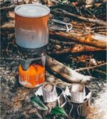 Компактен газов котлон за къмпинг Fire-Maple - Преносим готварски комплект с тенджера и piezo запалване Компактен газов котлон за къмпинг Fire-Maple - Преносим готварски комплект с тенджера и piezo запалване цена цени