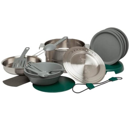 Комплект за къмпинг готвене от неръждаема стомана 3.5l Stanley 21 части adventure full kitchen Basecamp цена цени camping cookware set комплект за къмпинг кухня туристически комплект за готвене stainless steel camping set комплект съдове за къмпинг outdoor cookware set комплект за готвене за палатка къмпинг съдове от неръждаема стомана комплект за къмпинг с тенджера и тиган camping kitchen set комплект за къмпинг за 4 човека премиум къмпинг съдове комплект за готвене сред природата съдове за кемпер и каравана комплект за пикник и къмпинг професионален къмпинг комплект туристически кухненски комплект комплект за бушкрафт и туризъм Stanley camping cookware outdoor cooking gear