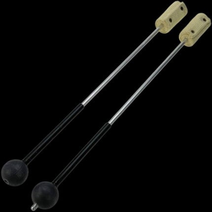Комплект факли с магнитна връзка - 52см - 50мм глави - Gora magnetic swing torches стаф за представления суинг факли огнено шоу огнен стаф магнитна връзка за стаф 2в1 комплект факли цени цена