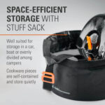 Къмпинг комплект за готвене GSI Outdoors Pinnacle Base Camper Small - Лек алуминиев cookware set с незалепващо покритие за къмпинг и туризъм комплект съдове за къмпинг къмпинг cookware set туристически комплект за готвене съдове за къмпинг с незалепващо покритие къмпинг кухня комплект outdoor cooking set комплект за каравана готвене лек комплект съдове за туризъм къмпинг тенджера и тиган комплект съдове за пикник комплект camping cookware lightweight комплект за готвене за палатка туристически кухненски комплект къмпинг оборудване за готвене cookware set camping compact цена цени