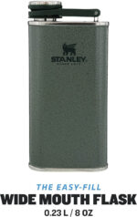 Неръждаема манерка за уиски и алкохол country DNA - Stanley classic wide mouth flask 236ML Stanley flask метален фласк за уиски джобен флакон за алкохол stainless steel hip flask фласк от неръждаема стомана флакон за уиски туристически фласк outdoor flask Stanley hip flask подарък за мъж фласк за къмпинг BPA free flask leakproof flask джобна бутилка за алкохол фласк с широка капачка метална бутилка за уиски компактна бутилка за алкохол фласк за пътуване premium whiskey flask Stanley Classic Wide Mouth Flask цена цени
