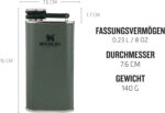 Неръждаема манерка за уиски и алкохол country DNA - Stanley classic wide mouth flask 236ML Stanley flask метален фласк за уиски джобен флакон за алкохол stainless steel hip flask фласк от неръждаема стомана флакон за уиски туристически фласк outdoor flask Stanley hip flask подарък за мъж фласк за къмпинг BPA free flask leakproof flask джобна бутилка за алкохол фласк с широка капачка метална бутилка за уиски компактна бутилка за алкохол фласк за пътуване premium whiskey flask Stanley Classic Wide Mouth Flask цена цени