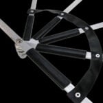Огнени ветрила - 50мм глави - Gora foldable fire fans за танци и огнени изпълнения огнена екипировка кевлар цена цени