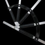 Огнени ветрила - 50мм глави - Gora foldable fire fans за танци и огнени изпълнения огнена екипировка кевлар цена цени