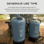 Преносим душ за къмпинг Nemo Helio 11L - Portable pressure camping shower с налягане за outdoor, плаж, кемпер и пътуване цена цени camping shower portable camping shower душ за къмпинг къмпинг душ с налягане portable pressure shower outdoor camping shower душ за кемпер преносим outdoor душ душ за пътуване camping hygiene solution portable shower system къмпинг оборудване pressure camping shower ръчна къмпинг душ система мобилен душ за палатка туристически душ camping accessories outdoor shower bag