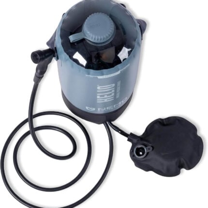 Преносим душ за къмпинг Nemo Helio 11L - Portable pressure camping shower с налягане за outdoor, плаж, кемпер и пътуване цена цени camping shower portable camping shower душ за къмпинг къмпинг душ с налягане portable pressure shower outdoor camping shower душ за кемпер преносим outdoor душ душ за пътуване camping hygiene solution portable shower system къмпинг оборудване pressure camping shower ръчна къмпинг душ система мобилен душ за палатка туристически душ camping accessories outdoor shower bag