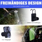 Преносим къмпинг душ с батерия 6000mAh Spopal - Outdoor camping shower с помпа, температурен дисплей и 2m маркуч за плаж, каравана, градина и пътуване цена цени camping shower portable shower outdoor душ за къмпинг акумулаторен къмпинг душ outdoor душ с помпа душ за каравана душ за пътуване къмпинг оборудване portable camping shower душ за плаж и къмпинг преносим душ с батерия душ за кучета и домашни любимци shower pump camping душ за кемпер outdoor shower system душ за градина USB къмпинг душ душ за кола и къмпинг