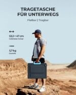 Преносим соларен панел 120W Bluetti PV120 - Сгъваем монокристален панел за къмпинг, каравана и power station цена цени соларен панел BLUETTI 120W сгъваем соларен панел соларен панел за къмпинг соларен панел за каравана портативен соларен панел соларен панел за power station соларен панел за кемпер монокристален соларен панел соларен панел за ток при аварии BLUETTI PV120