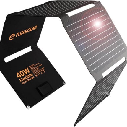 Преносим соларен панел с USB-C PD и QC3.0 FlexSolar 40W - Водоустойчиво сгъваемо соларно зарядно за къмпинг и power station цени цена сгъваем соларен панел соларно зарядно за къмпинг соларен панел USB-C водоустойчив соларен панел соларно зарядно за телефон соларен панел за power station соларно зарядно за пътуване FlexSolar 40W соларен панел за палатка портативен соларен панел