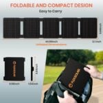 Преносим соларен панел с USB-C PD и QC3.0 FlexSolar 40W - Водоустойчиво сгъваемо соларно зарядно за къмпинг и power station цени цена сгъваем соларен панел соларно зарядно за къмпинг соларен панел USB-C водоустойчив соларен панел соларно зарядно за телефон соларен панел за power station соларно зарядно за пътуване FlexSolar 40W соларен панел за палатка портативен соларен панел