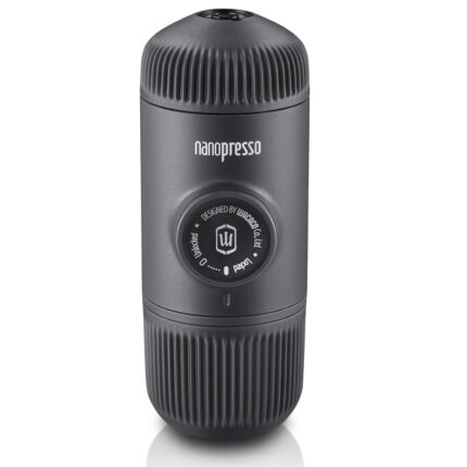 Преносима еспресо машина Wacaco Nanopresso - Ръчна кафемашина за къмпинг и пътуване с 18 bar налягане преносима еспресо машина ръчна еспресо машина за къмпинг travel espresso maker къмпинг кафемашина portable espresso machine WACACO Nanopresso еспресо машина за пътуване ръчна кафемашина без ток outdoor espresso maker мини еспресо машина цена цени