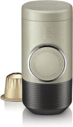 Преносима кафемашина за Nespresso капсули Wacaco Minipresso NS2 - ръчна еспресо машина за къмпинг и пътуване ръчна еспресо машина portable espresso maker кафе машина за къмпинг WACACO Minipresso NS2 кафе машина за пътуване мини еспресо машина кафе машина без ток еспресо машина за туризъм преносима кафе машина за Nespresso ръчна кафе машина за капсули outdoor espresso machine travel coffee maker компактна кафемашина къмпинг кафе машина еспресо машина с ръчна помпа кафе за планина и кемпер portable coffee machine кафе машина за автомобил еспресо машина за приключения мини кафемашина за път цена цени