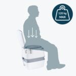 Преносима тоалетна за къмпинг и кемпер Thetford Porta Potti 165 - Лека portable camping toilet система за каравани, RV и outdoor пътувания цена цени portable camping toilet Thetford camping toilet for caravan and motorhome преносима химическа тоалетна за кемпер mobile toilet for camping trips lightweight portable toilet outdoor camping sanitation solution portable WC caravan portable toilet system easy clean camping toilet portable toilet for RV travel outdoor portable WC lightweight camping gear hygiene solution travel toilet for motorhome compact camping toilet system chemical toilet for outdoor use кемпер преносима тоалетна Thetford portable toilet for festivals and travel hygienic portable WC system