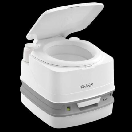 Преносима химическа тоалетна Thetford Porta Potti 345Qube - Compact camping toilet за кемпер, каравана и пътуване цена цени camping toilet portable porta potti 345 мобилна тоалетна за кемпер химическа тоалетна за каравана portable camping toilet compact travel toilet portable outdoor WC camping къмпинг санитарно решение мобилна тоалетна за пътуване portable toilet for camping camping equipment toilet химическа тоалетна Qube small portable toilet тоалетна за палатка и кемпер camping hygiene solution portable WC system къмпинг аксесоари outdoor toilet solution