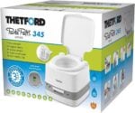 Преносима химическа тоалетна Thetford Porta Potti 345Qube - Compact camping toilet за кемпер, каравана и пътуване цена цени camping toilet portable porta potti 345 мобилна тоалетна за кемпер химическа тоалетна за каравана portable camping toilet compact travel toilet portable outdoor WC camping къмпинг санитарно решение мобилна тоалетна за пътуване portable toilet for camping camping equipment toilet химическа тоалетна Qube small portable toilet тоалетна за палатка и кемпер camping hygiene solution portable WC system къмпинг аксесоари outdoor toilet solution