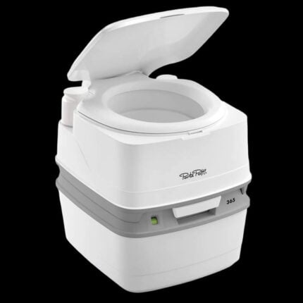 Преносима химическа тоалетна Thetford Porta Potti 365Qube - Portable camping toilet за кемпер, каравана и пътуване цена цени porta potti 365 camping toilet portable химическа тоалетна за къмпинг мобилна тоалетна за кемпер portable camping toilet system camping WC toilet тоалетна за каравана travel toilet portable outdoor portable toilet санитарно решение за къмпинг химическа тоалетна Qube мобилна тоалетна за пътуване camping hygiene toilet portable toilet for caravan кемпер тоалетна система camping equipment toilet outdoor WC solution преносима тоалетна за пътуване