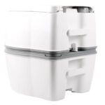 Преносима химическа тоалетна Thetford Porta Potti 565P Qube - Premium camping toilet за кемпер, каравана и outdoor пътувания цена цени porta potti 565 camping toilet portable premium химическа тоалетна за кемпер мобилна тоалетна за каравана portable camping toilet with flush camping WC deluxe outdoor portable toilet system travel toilet caravan high comfort camping toilet portable toilet Qube series химическа тоалетна с помпа кемпер санитарна тоалетна camping hygiene system mobile WC for RV portable toilet for outdoor living luxury camping toilet camping equipment sanitation solution преносима тоалетна за дълги пътувания