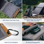 Преносимо соларно зарядно BigBlue 14W - компактен сгъваем соларен панел с USB и IPX4 защита за къмпинг и пътуване цена цени компактно соларно зарядно соларно зарядно за телефон сгъваем соларен панел USB соларно зарядно за къмпинг джобно соларно зарядно USB соларно зарядно за пътуване водоустойчив соларен панел portable solar charger 14W соларно зарядно за powerbank BigBlue соларно зарядно