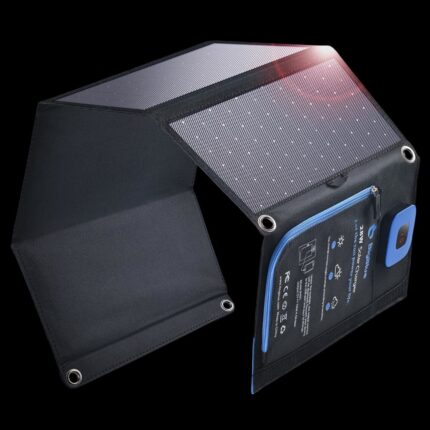 Преносимо соларно зарядно с USB-C и USB-A BigBlue 28W - Водоустойчив сгъваем соларен панел за къмпинг и пътуване цени цена соларно зарядно за телефон сгъваем соларен панел USB-C соларно зарядно за къмпинг външна соларна батерия за пътуване portable solar charger соларен панел за powerbank USB соларно зарядно водоустойчиво соларно зарядно зарядно със соларен панел за туризъм соларно зарядно BigBlue
