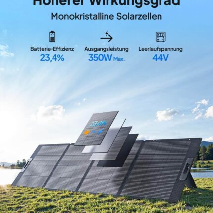 Сгъваем соларен панел Bluetti 350W - Преносим фотоволтаичен модул за power station и къмпинг цена цени BLUETTI 350W Solar Panel преносим соларен панел 350W мощен соларен панел за power station сгъваем фотоволтаичен панел монокристален соларен панел соларен панел за каравана соларен панел за къмпинг off-grid соларна система portable solar panel соларен панел за аварийно захранване