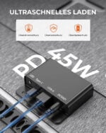 Сгъваем соларен панел с PD45W и QC3.0 BigBlue 60W - IP68 водоустойчиво преносимо соларно зарядно за къмпинг и power station цена цени преносимо соларно зарядно 60W соларен панел за къмпинг соларно зарядно за power station ETFE соларен панел PD45W соларно зарядно QC3.0 соларно зарядно соларен панел за каравана outdoor соларен панел водоустойчив соларен панел IP68 BigBlue 60W соларно зарядно