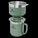 Термо чаша с филтър за кафе - Stanley camp mug 354ML с perfect brew pour over термо чаша за кафе pour over coffee set Stanley Camp Mug stainless steel coffee mug термо чаша с филтър reusable coffee filter travel coffee mug чаша за филтър кафе outdoor coffee maker къмпинг чаша за кафе термо чаша Stanley coffee to go mug вакуумна термо чаша BPA free coffee mug комплект за филтър кафе чаша за къмпинг outdoor coffee set stainless steel pour over reusable coffee dripper кафе комплект за къмпинг цена цени