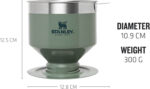 Термо чаша с филтър за кафе - Stanley camp mug 354ML с perfect brew pour over термо чаша за кафе pour over coffee set Stanley Camp Mug stainless steel coffee mug термо чаша с филтър reusable coffee filter travel coffee mug чаша за филтър кафе outdoor coffee maker къмпинг чаша за кафе термо чаша Stanley coffee to go mug вакуумна термо чаша BPA free coffee mug комплект за филтър кафе чаша за къмпинг outdoor coffee set stainless steel pour over reusable coffee dripper кафе комплект за къмпинг цена цени