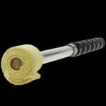 Факла - 40см - 25мм глави - Fakir - Play torch за огнени представления циркови изкуства бълване на огън fire spitting цена цени