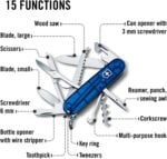 Швейцарско мултифункционално ножче Victorinox Huntsman - Swiss army knife с 15 функции, трион, ножица и отварачка за къмпинг, туризъм и оцеляване цена цени Victorinox Huntsman swiss army knife мултитул за оцеляване джобно ножче Victorinox туристическо ножче къмпинг мултитул нож за бушкрафт сгъваемо мултифункционално ножче outdoor multitool survival knife швейцарски армейски нож ножче с трион и ножица джобен инструмент за къмпинг multitool за туризъм tactical pocket knife ножче за планина компактно EDC ножче Victorinox multitool