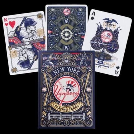 Карти за игра - New York Yankees - Theory11 playing cards белот покер магия трикове с карти cardistry цена цени ню йорк янкис бейзбол отбор baseball team