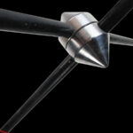 Комплект магнитни огнени стафове - 90см - 70мм глави - Gora magnetic pendulum kit fire staffs цена цени огнено представление огнено изпълнение артисти огнен стаф fire staff