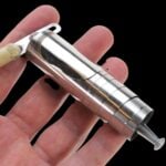 'Магически' огнен стаф - 1.1м - Gora fire magic staff магьоснически стаф бастун cane staff сгъваем за огнени представления огнено шоу цена цени