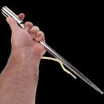 'Магически' огнен стаф - 1.1м - Gora fire magic staff магьоснически стаф бастун cane staff сгъваем за огнени представления огнено шоу цена цени
