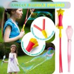 Меч за сапунени балончета - Uncle Bubble Unbelievabubble sword играчка за балончета магически меч за огромни балончета меч за големи балончета в комплект с пълнител за течност и с включена готова течност за балончета цена цени