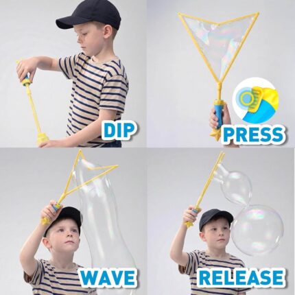 Меч за сапунени балончета - Uncle Bubble Unbelievabubble sword играчка за балончета магически меч за огромни балончета меч за големи балончета в комплект с пълнител за течност и с включена готова течност за балончета цена цени