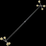 Огнен стаф - 90см - 25мм глави - Pixie - Gora fire staff staff цена dragon staff цени огнено представления драконов стаф 8 глави
