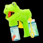 Пистолет за сапунени балончета - Indy Indymal bubble gun игра със сапунени балончета жаба коте или прасе пистолет играчка за балончета балони цена цени